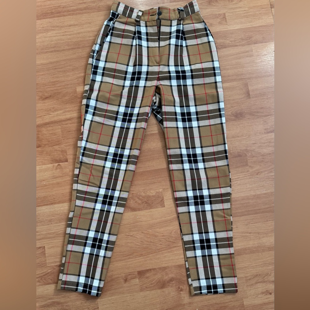 LTT Plaid Trousers XS – Made in UK